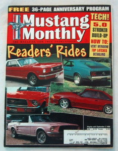 MUSTANG MONTHLY 1996 SEPT - NOWAK 347 STROKER